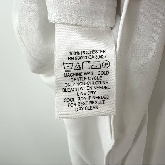 NIC + ZOE Promenade Sleeveless Blouse in white Size Petite Small - Picture 7 of 8